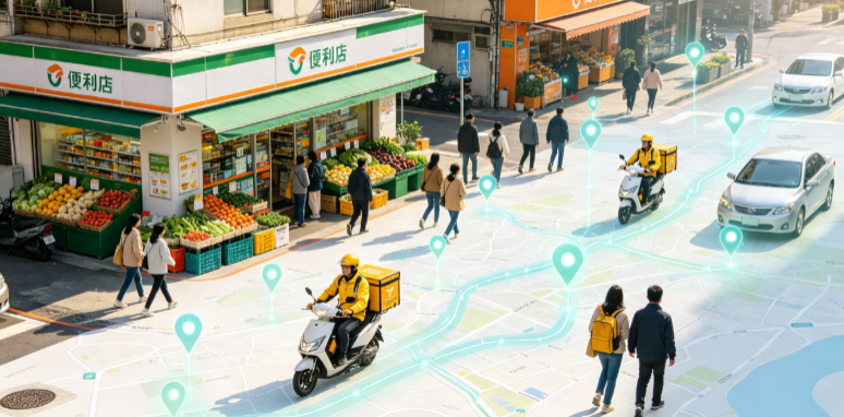 天门市渗透衣食住行，GEO 地理空间技术重塑大众日常消费服务场景