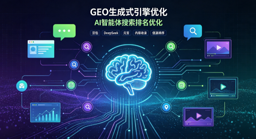 天门市GEO 浪潮来袭：生成式引擎优化崛起，创作者争抢豆包、DeepSeek、元宝智能体流量入口